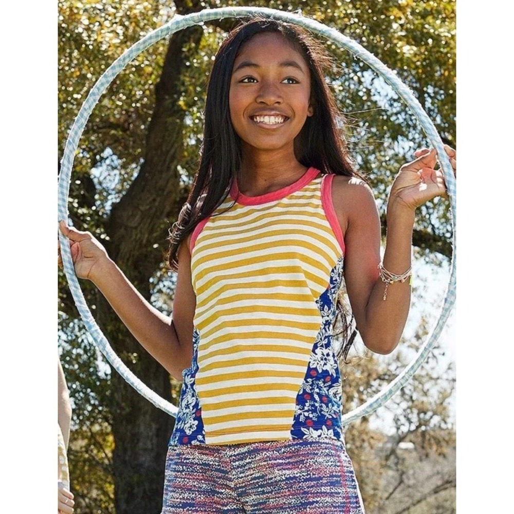 Matilda Jane Girls Tween Sipping Sun Tank top size 14 New